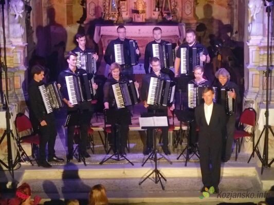 Koncert baročne glasbe z orkestrom harmonik Glasbene šole Rogaška Slatina in gosti