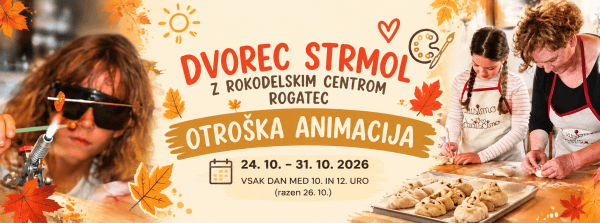 Brezplačna animacija za otroke - Dvorec Strmol @ Dvorec Strmol Rogatec